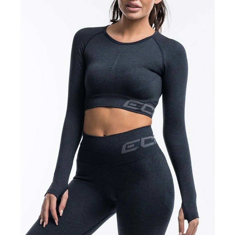 Echt Arise Scrunch Cropped Top Sz.Sm